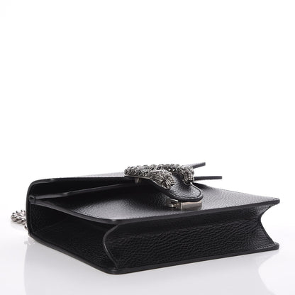 Gucci Calfskin Mini Dionysus Shoulder Bag Black 4 of 8
