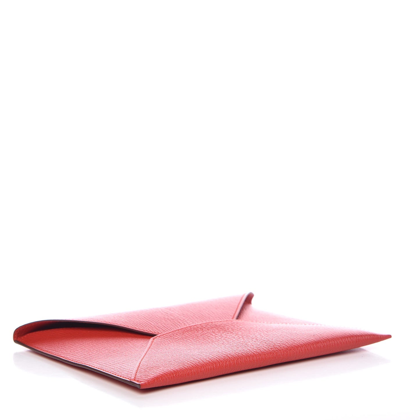 Chevre Mysore Envelope Wallet Rouge Tomate