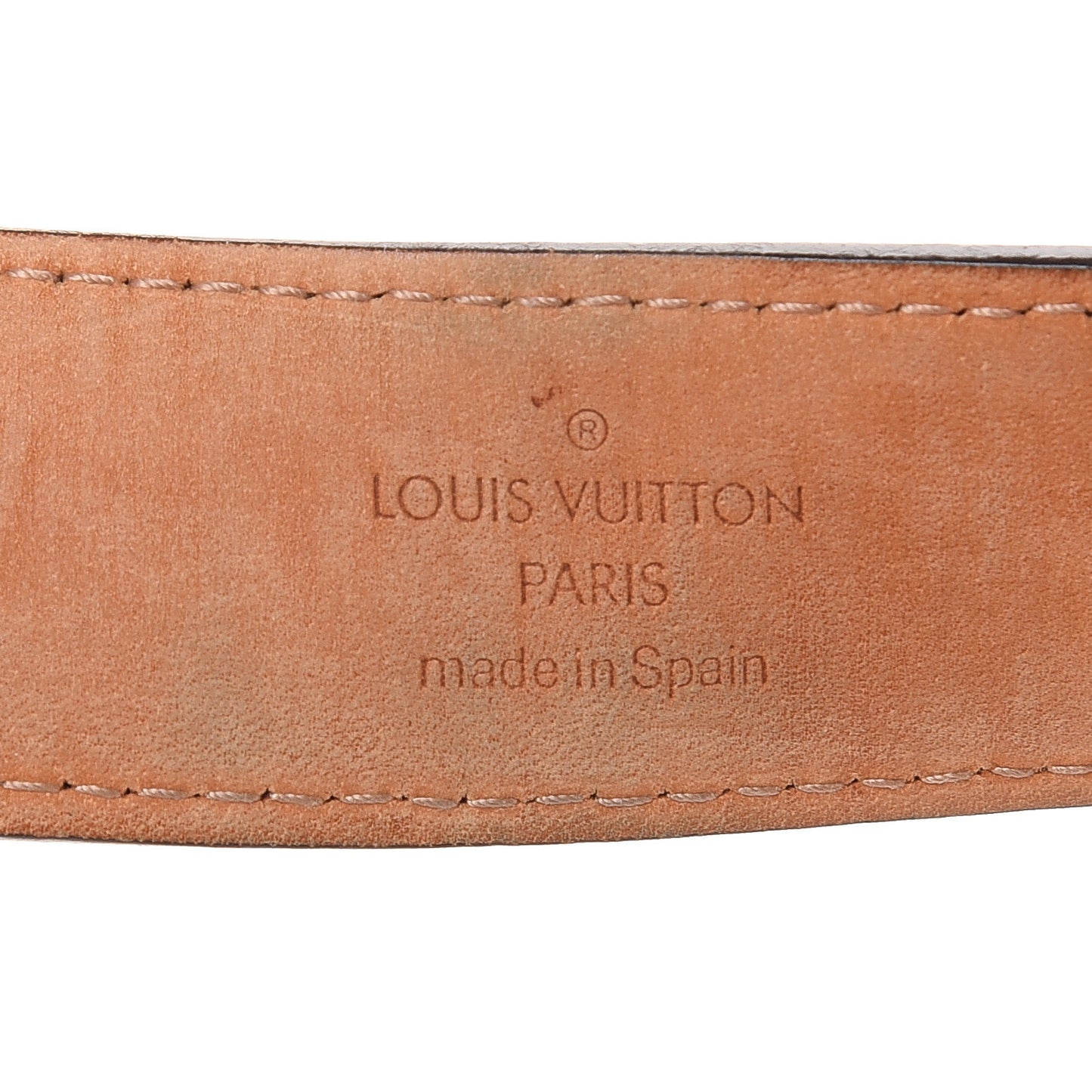 Monogram Belt 80 32 Brown