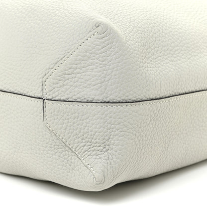 Hermes Taurillon Clemence Double Sens 36 Reversible Tote Gris Perle Etain 15 of 15