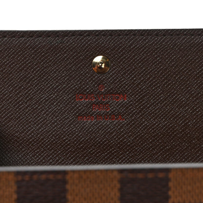Louis Vuitton Damier Ebene Elise Wallet 6 of 10