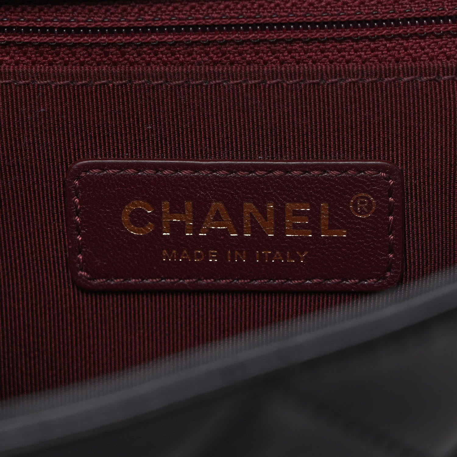Chanel Calfskin Quilted Gold Bar Flap Black 5 of 9