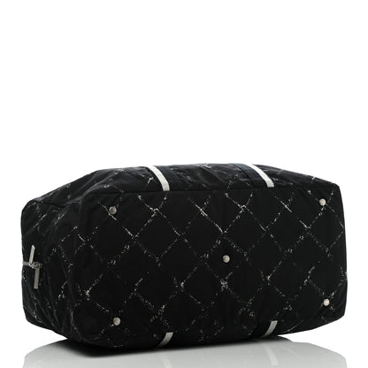 Chanel Nylon Travel Boston Black 3 of 13