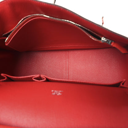 Hermes Taurillon Clemence Jypsiere 31 Rouge Pivoine 5 of 12