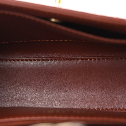 Chanel Shiny Aged Calfskin Quilted Nano Kelly Shopper Brown 5 of 11