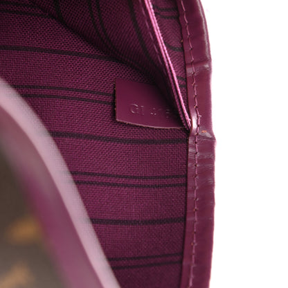 Louis Vuitton Monogram Totem Neverfull MM Magenta 7 of 10