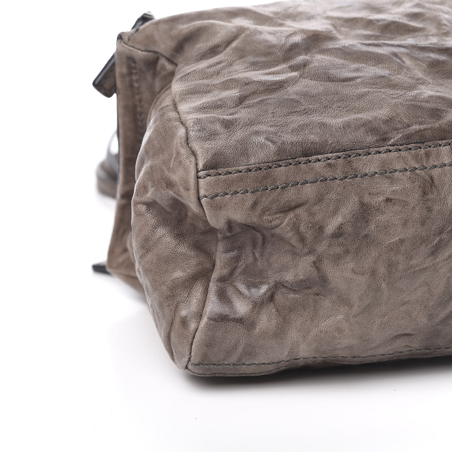 Tumbled Sheepskin Mini Pandora Charcoal