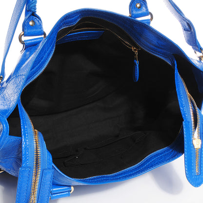 Balenciaga Agneau Giant 12 Gold Hardware City Bleu Lazuli 5 of 16