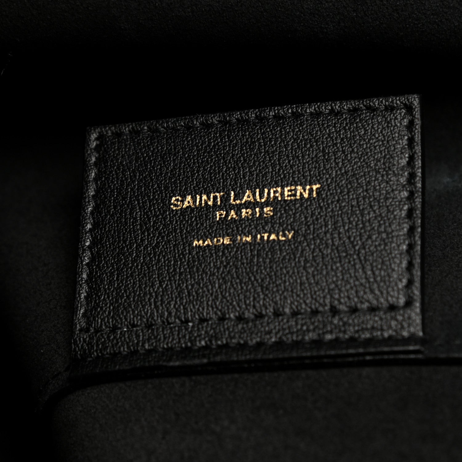 Saint Laurent Calfskin Large Shopping Tote Black 7 of 13