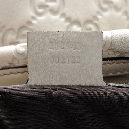 Gucci Guccissima Large GG Twins Hobo Off White 7 of 10