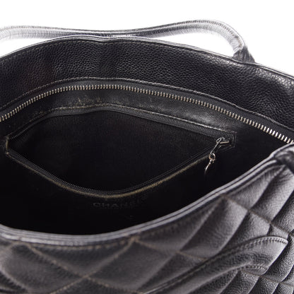 Chanel Caviar Quilted Medallion Tote Black 6 of 12