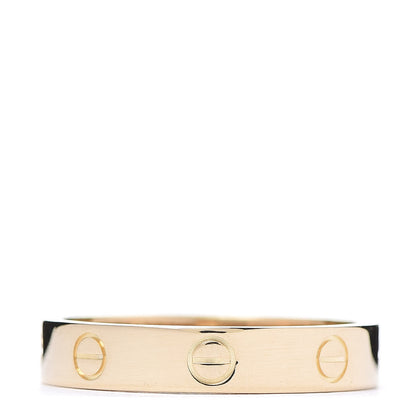 Cartier 18K Yellow Gold 3.5mm LOVE Wedding Band Ring 58 8.25 1 of 4