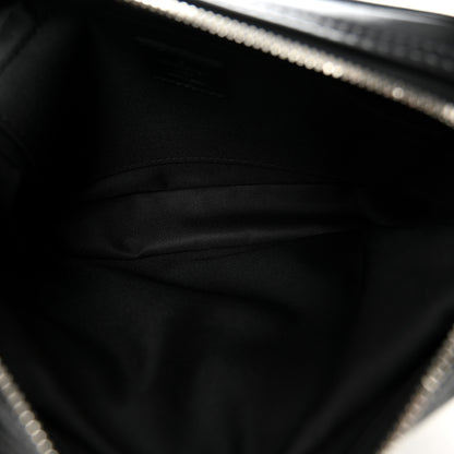 Louis Vuitton Calfskin Nil City Shoulder Bag Night Black 5 of 10