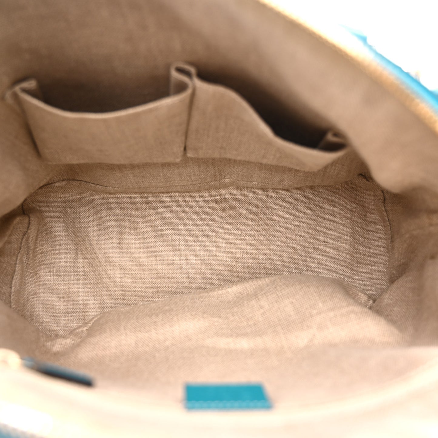 Microguccissima Medium Dome Bag Deep Cobalt