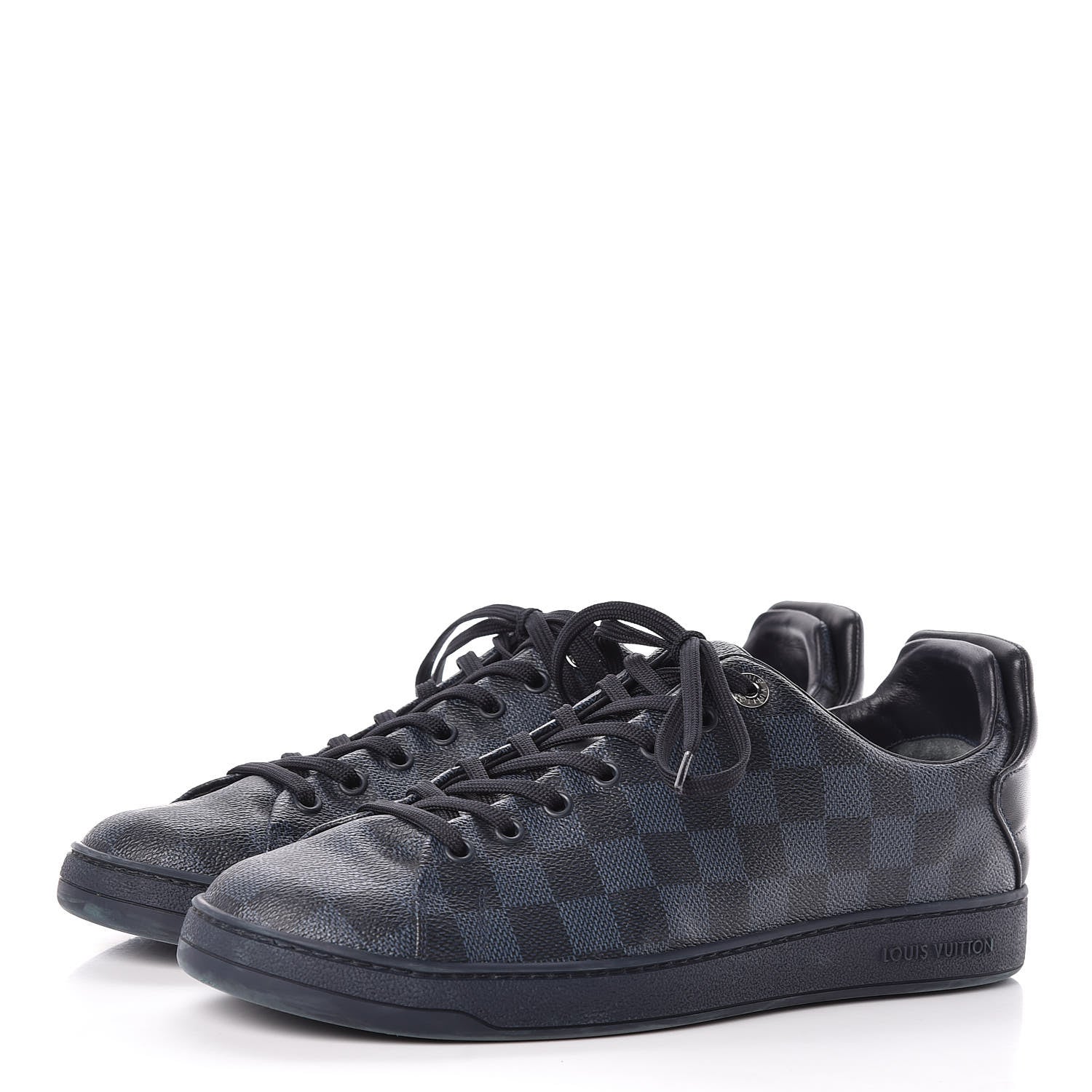 Louis Vuitton Damier Cobalt Frontrow Sneakers 8.5 3 of 16