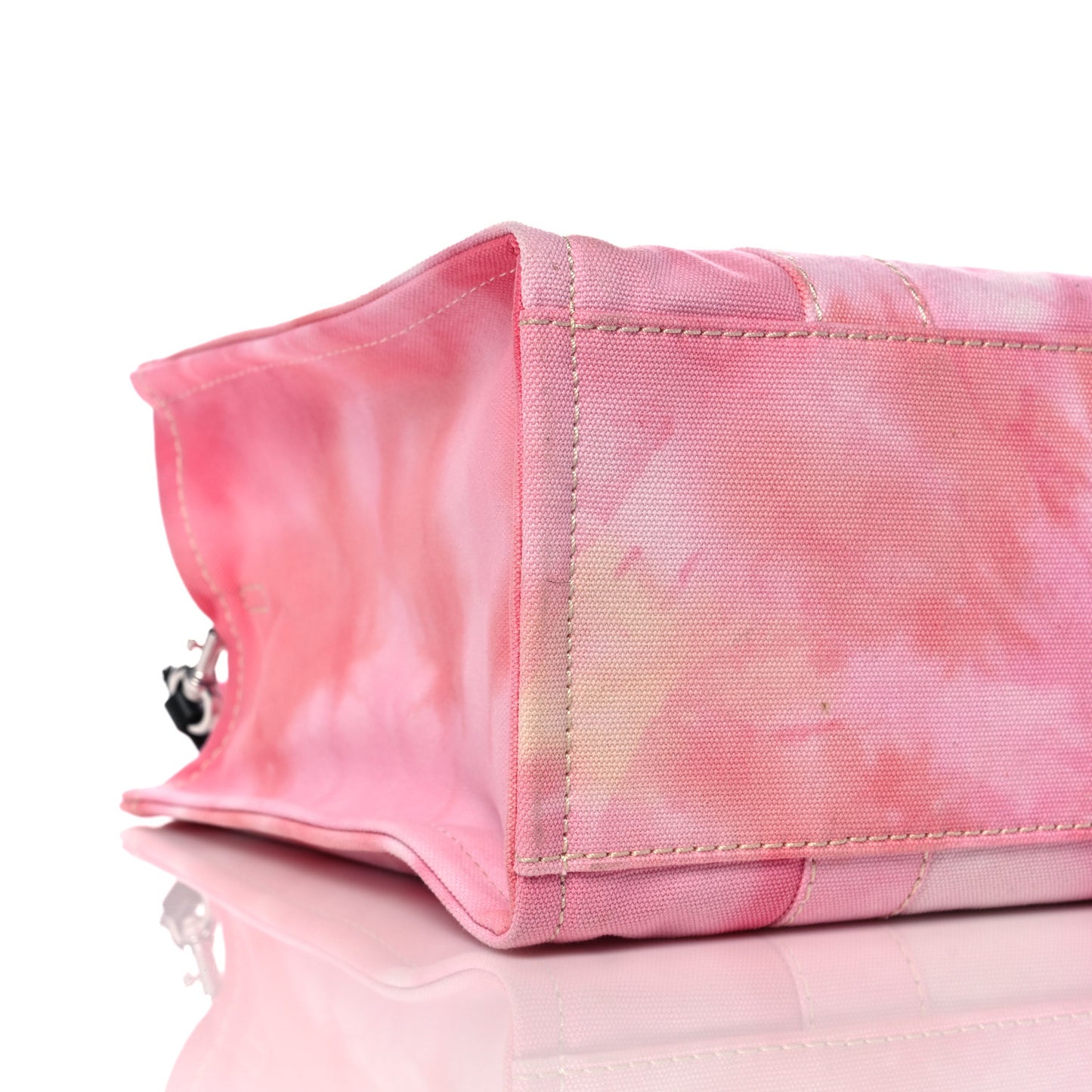 Cotton Canvas Medium The Traveler Tote Bag Tie Dye