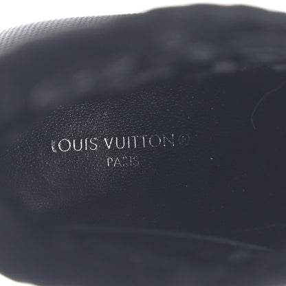 Louis Vuitton Monogram Stretch Fabric Silhouette Ankle Boots 38 Black 7 of 9