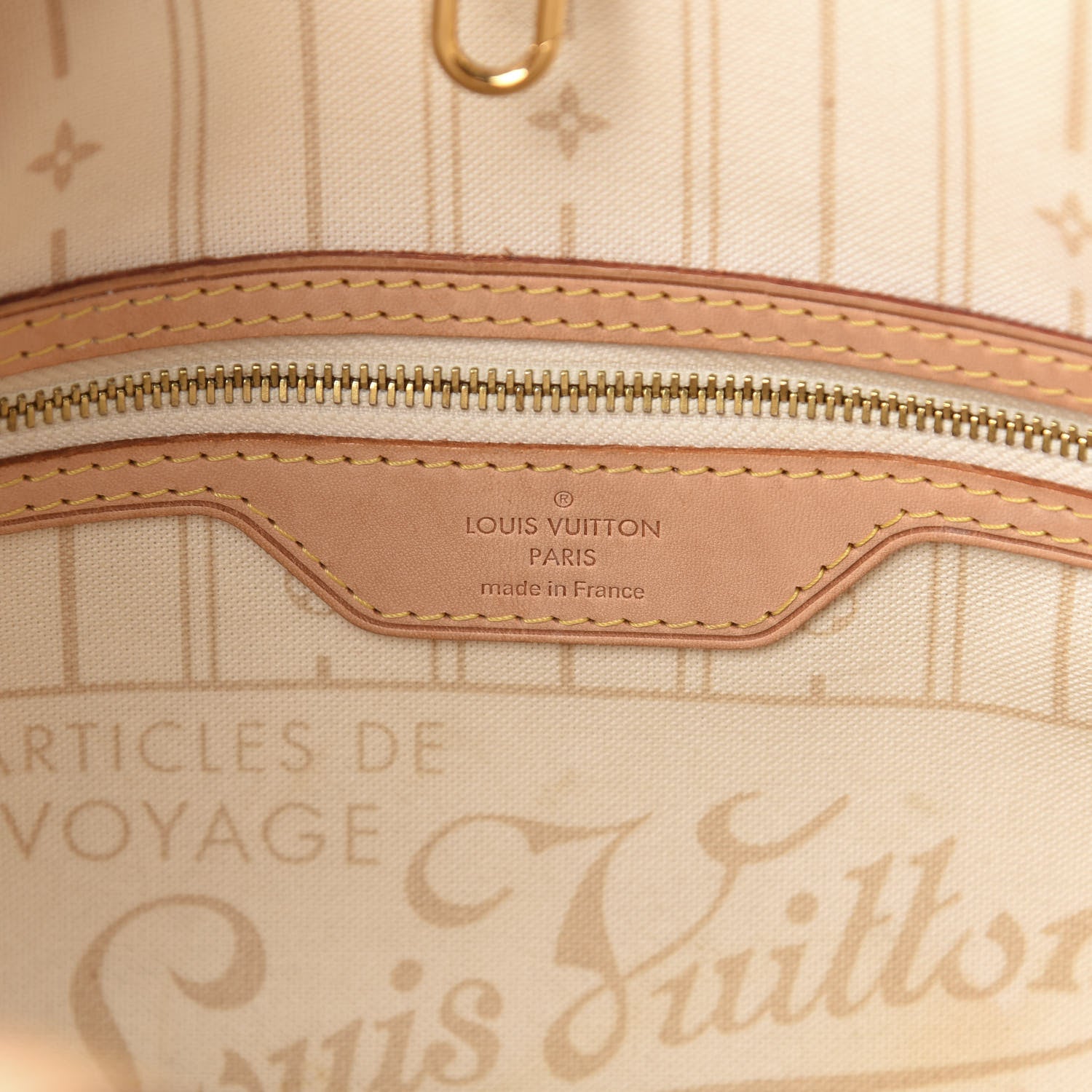 Louis Vuitton Damier Azur Neverfull PM 12 of 14