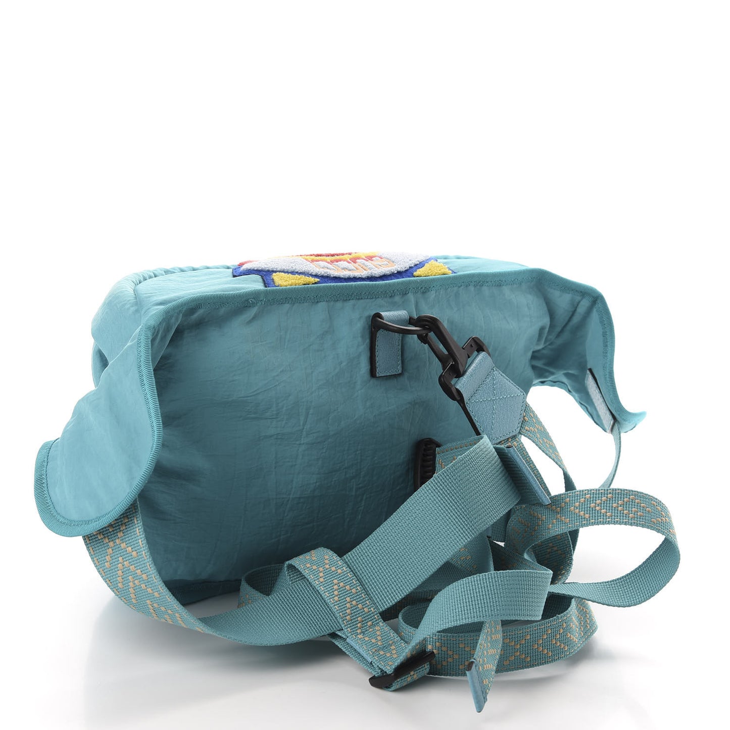 Nylon 80s Logo Patch Belt Bag Lago