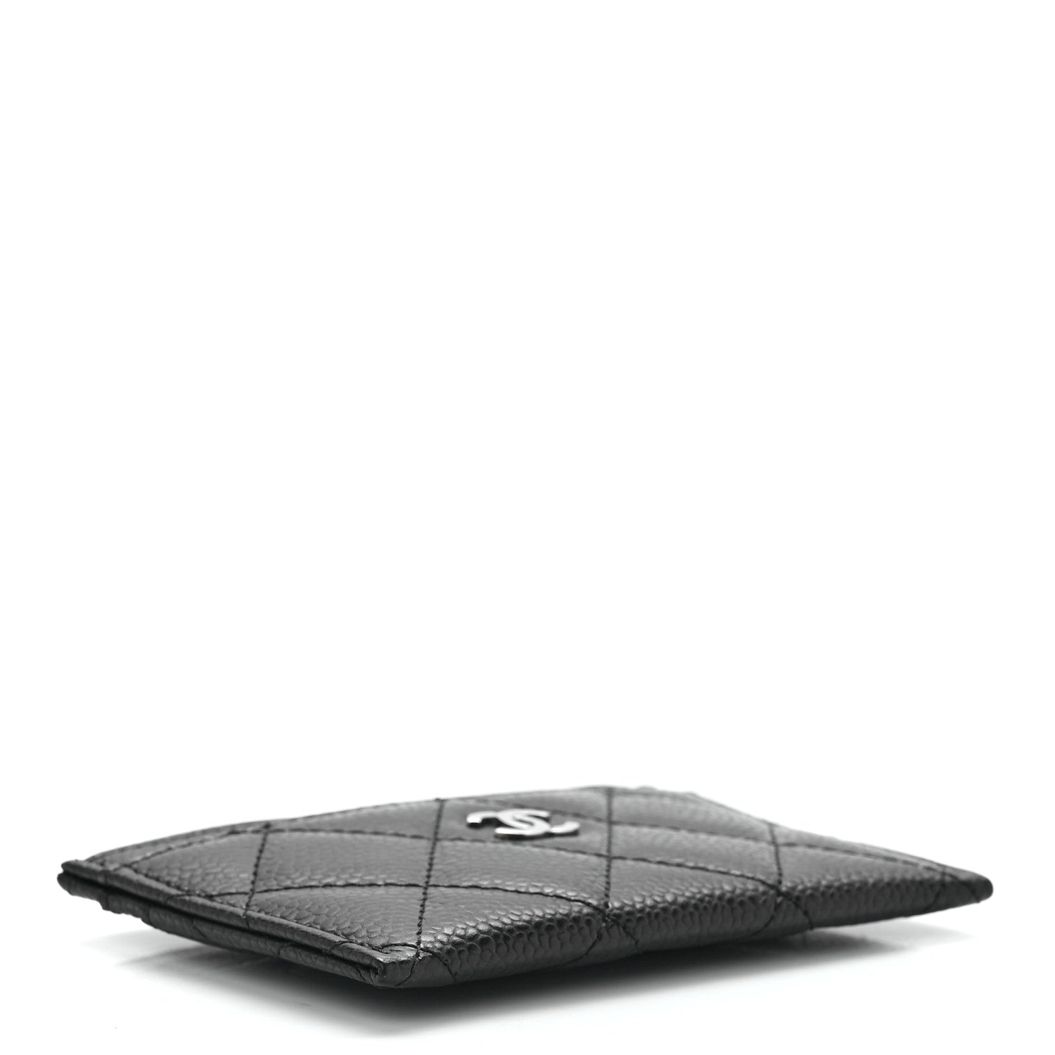 Chanel Caviar Quilted Card Holder Black 4 of 13