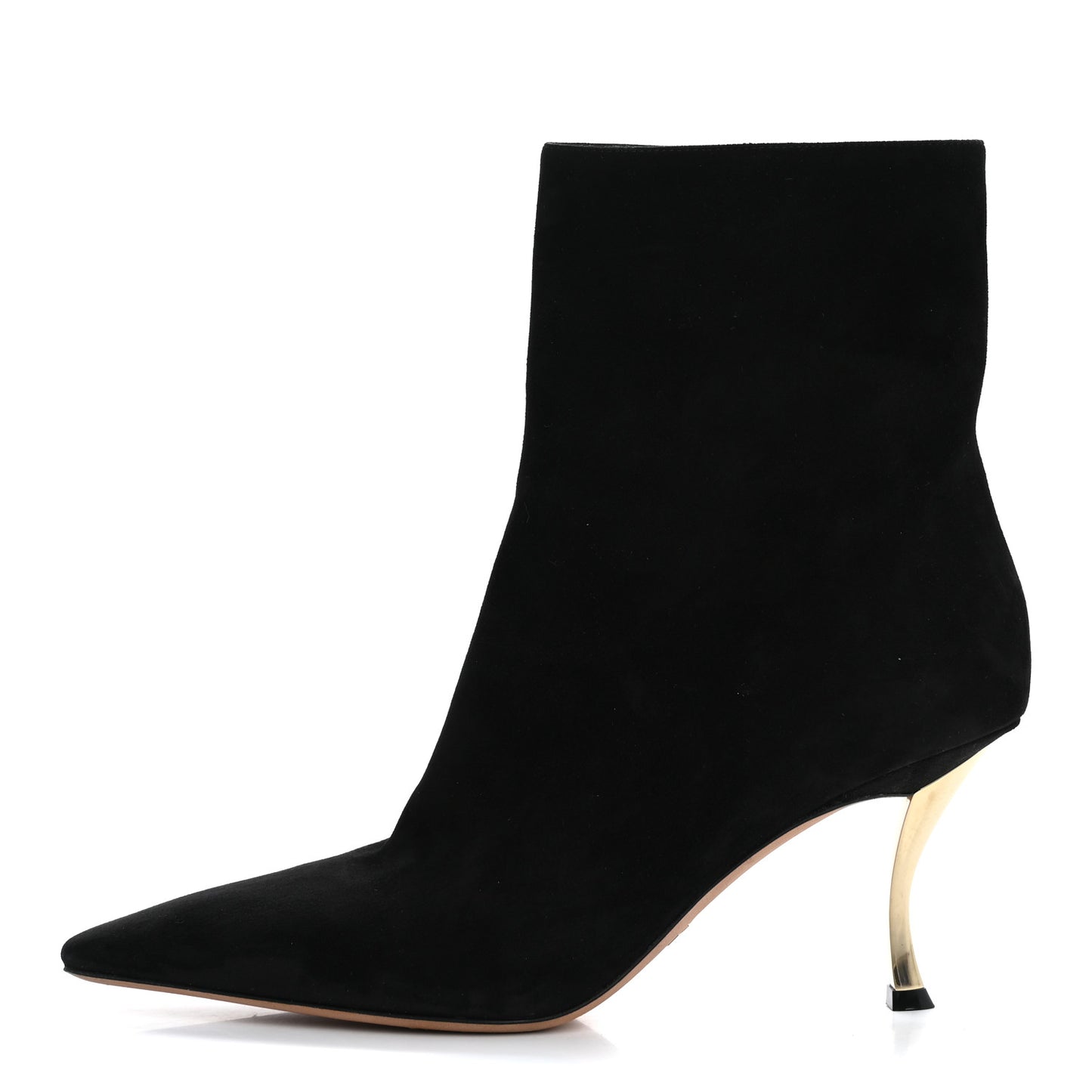 Suede D-Fame Ankle Boots 41 Black