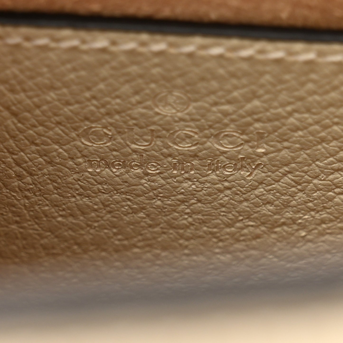 GG Supreme Monogram Textured Calfskin Web Small Ophidia Chain Shoulder Bag Beige Ebony Mystic White