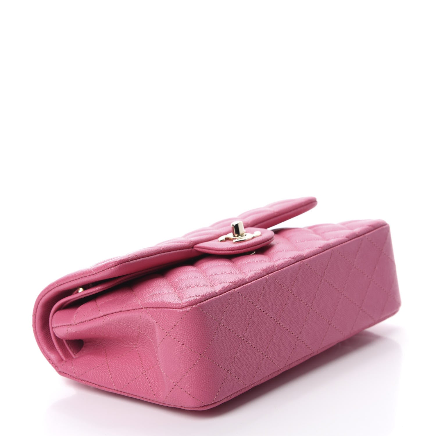 Chanel Caviar Quilted Small Double Flap Pink 4 of 11