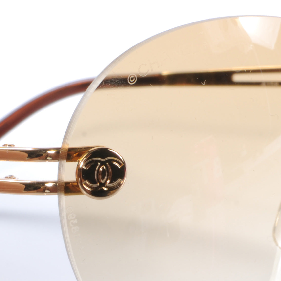 Chanel Frameless CC Round Sunglasses 4158 7 of 7