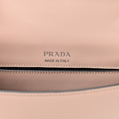 Prada Spazzolato Soft Calfskin Plex Ribbon Bag Pesco 6 of 11