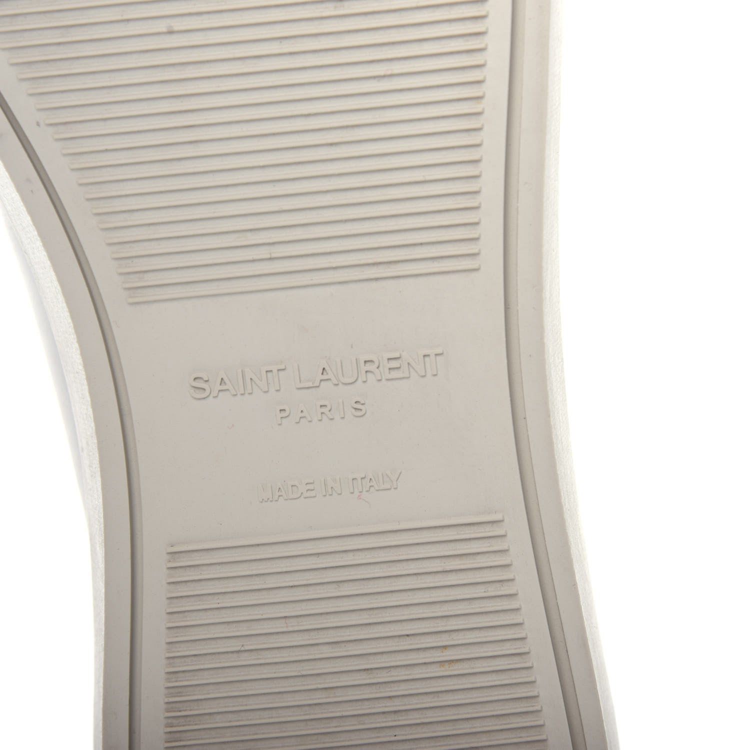 Saint Laurent Calfskin Andy Low Top Sneakers 41 Mystic White 9 of 10