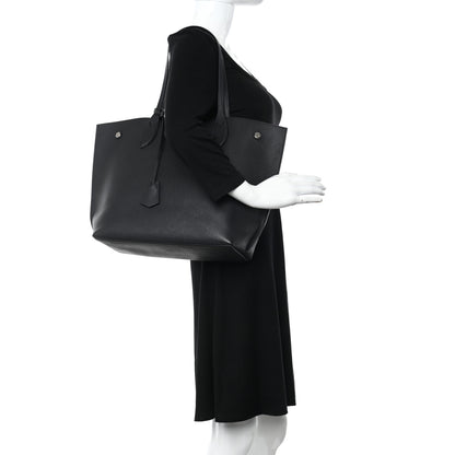 Louis Vuitton Calfskin Lockme Go Tote Black 2 of 11