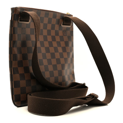 Louis Vuitton Damier Ebene Brooklyn Flat Pochette 3 of 10