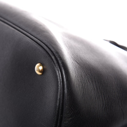 Gucci Textured Calfskin Large Bright Bit Tote Black 11 of 11
