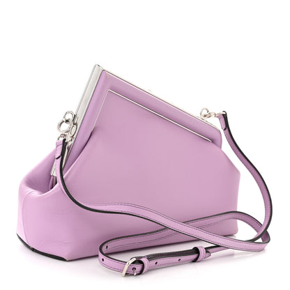 Fendi Shiny Nappa Small Fendi First Violetta 3 of 13