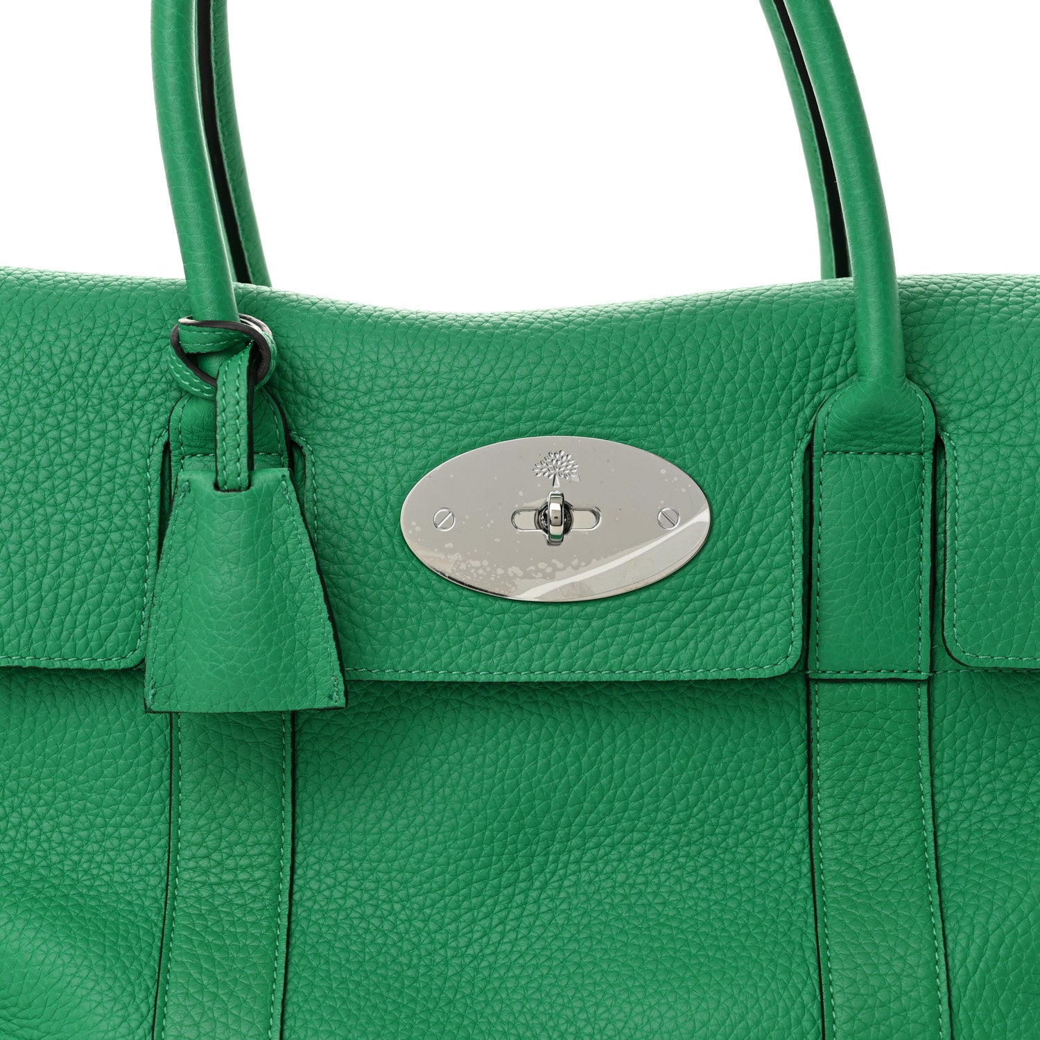 Mulberry Heavy Grain Bayswater Lawn Green 8 of 12