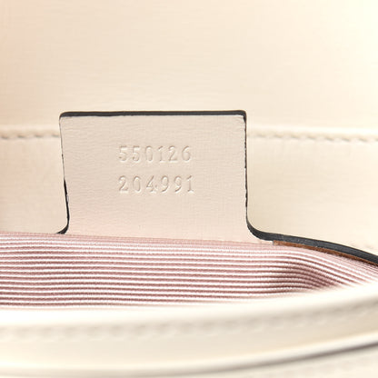 Gucci Calfskin Medium Arli Flap Shoulder Bag White 7 of 9
