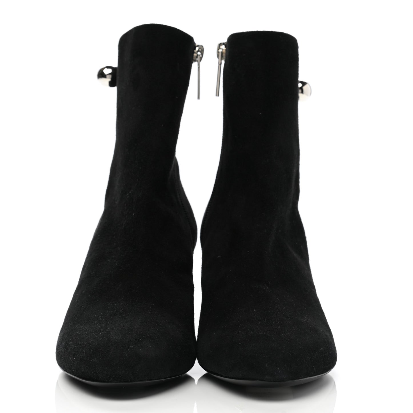 Suede Ankle Boots 38 Black