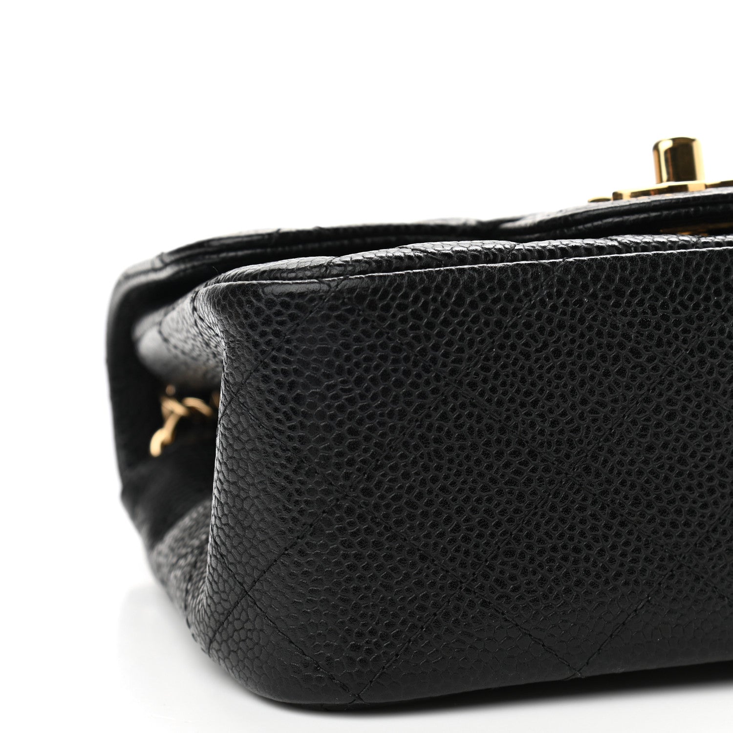 Chanel Caviar Quilted Mini Square Flap Black 8 of 12
