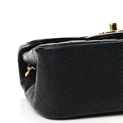 Chanel Caviar Quilted Mini Square Flap Black 8 of 12
