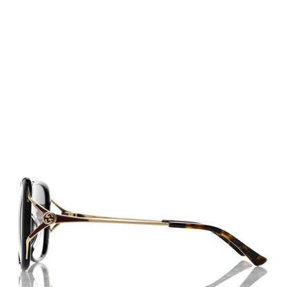 Gucci Acetate Metal Oversized Sunglasses GG0649SK Black 3 of 8
