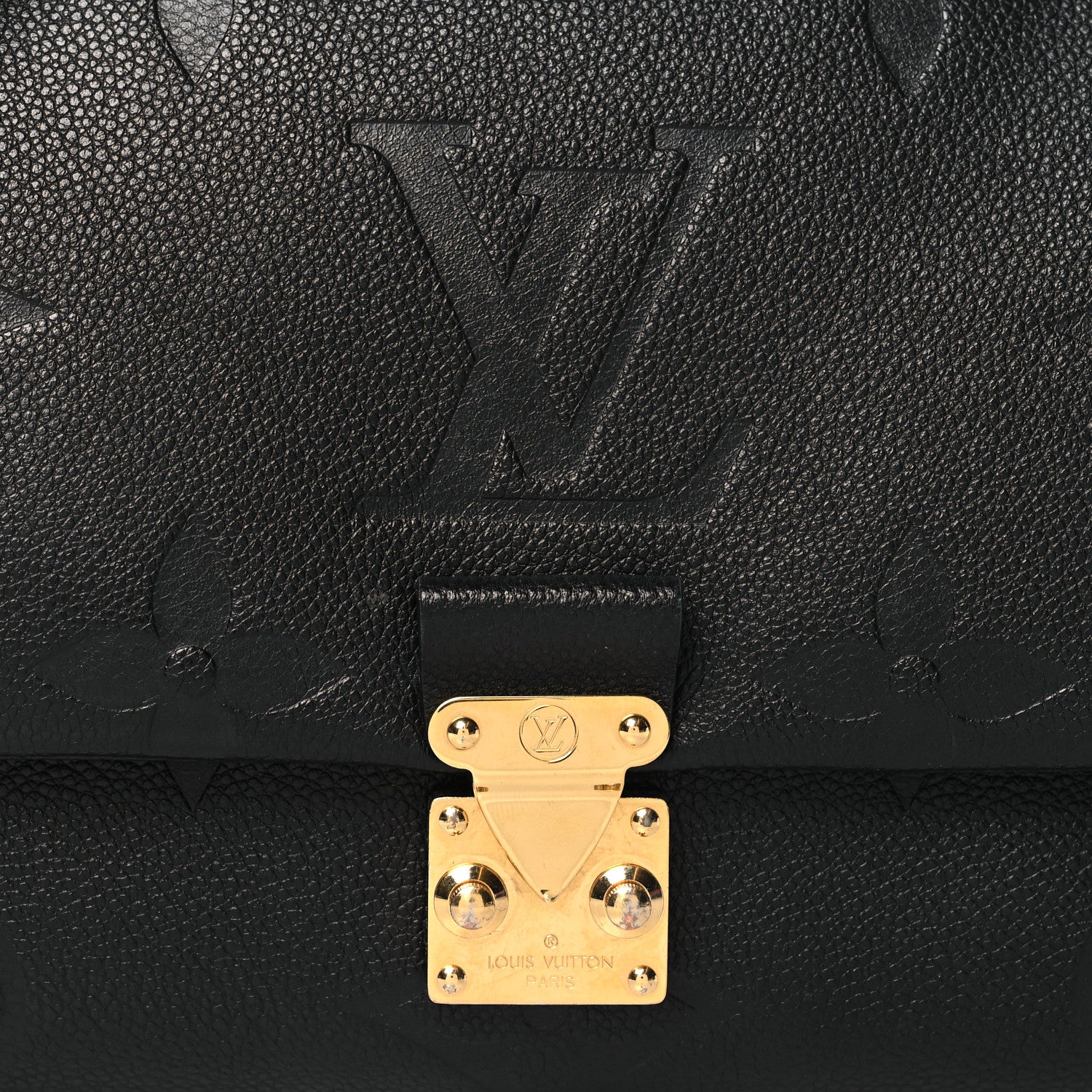Louis Vuitton Empreinte Monogram Giant Madeleine MM Black 7 of 11