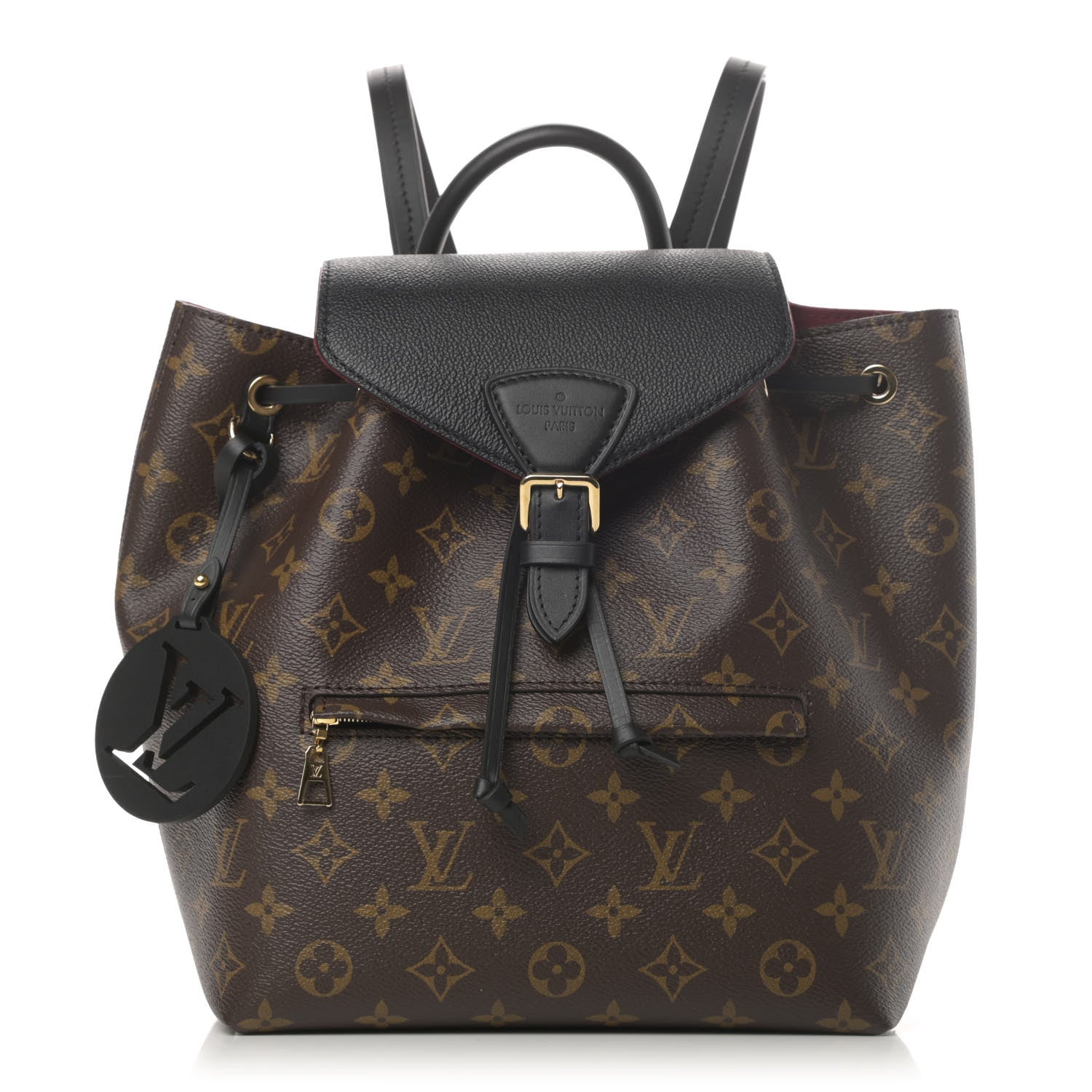 Louis Vuitton Monogram Montsouris PM Black 1 of 9