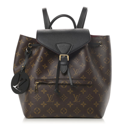 Louis Vuitton Monogram Montsouris PM Black 1 of 9
