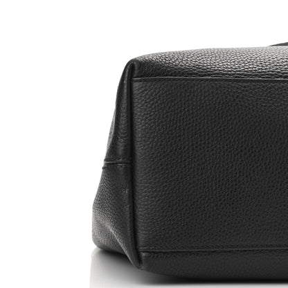 Gucci Pebbled Calfskin Studded Medium Soho Chain Shoulder Bag Black 9 of 14