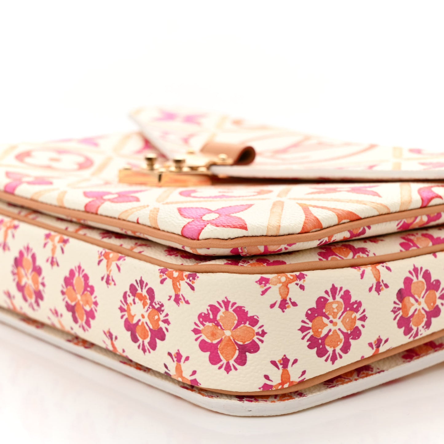 Monogram Tiles By The Pool Pochette Metis MM Coral
