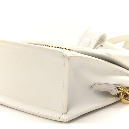 Jacquemus Smooth Calfskin Le Chiquito Noeud White 9 of 11