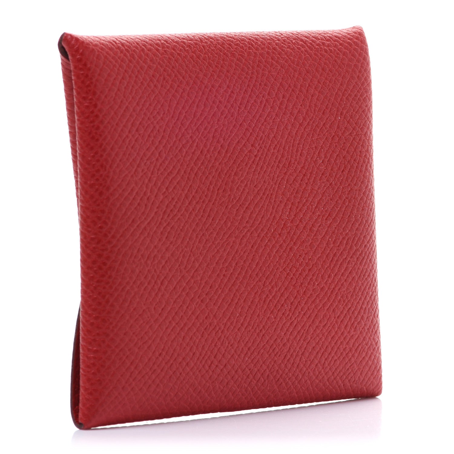 Hermes Epsom Bastia Coin Purse Rouge Casaque 3 of 8