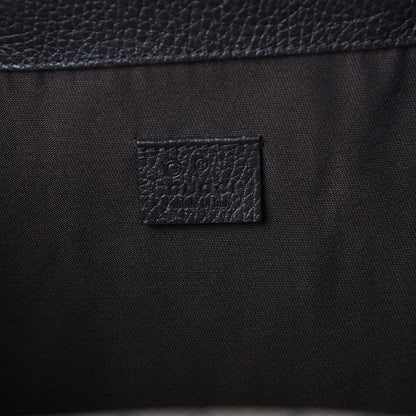 Gucci Monogram Dollar Calfskin O Drawstring Backpack Beige Ebony Testa di Moro Dark Chocolate 5 of 8