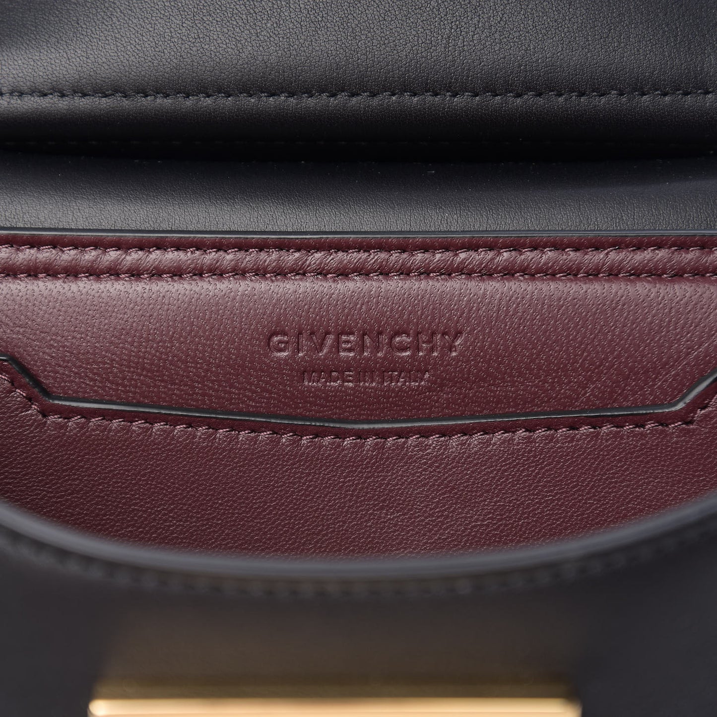 Calfskin Mini Mystic Shoulder Bag Black