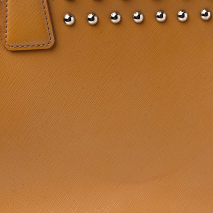 Prada Saffiano Vernice Crystal Bag Cammeo 15 of 16